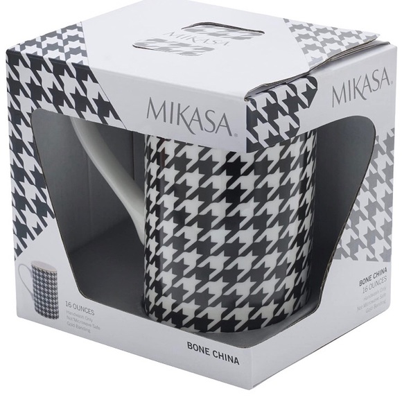 Mikasa Houndstooth Mug - Picture 2 of 2